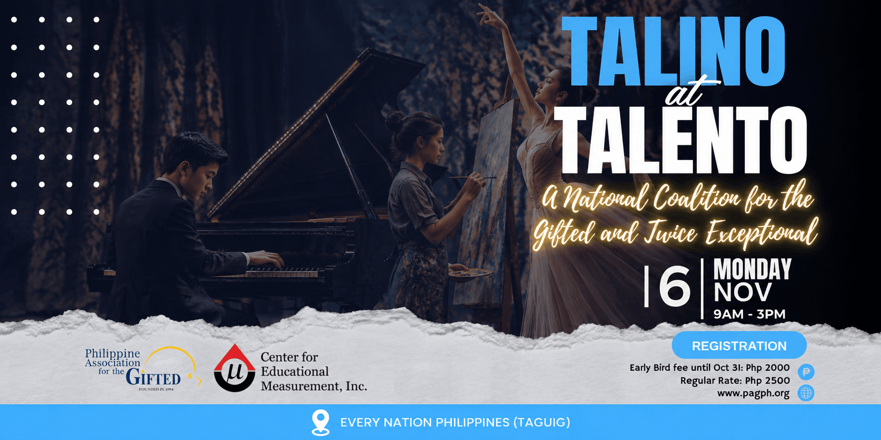 Talino at Talento Arts Event Banner (1)